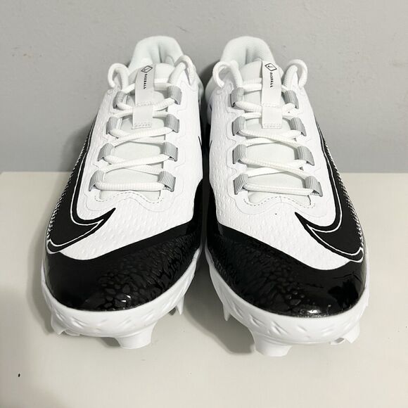 Nike Alpha Huarache Elite 4 Low MCS “White Black” Men Sz 11.5-12 Baseball Cleats - Picture 3 of 9